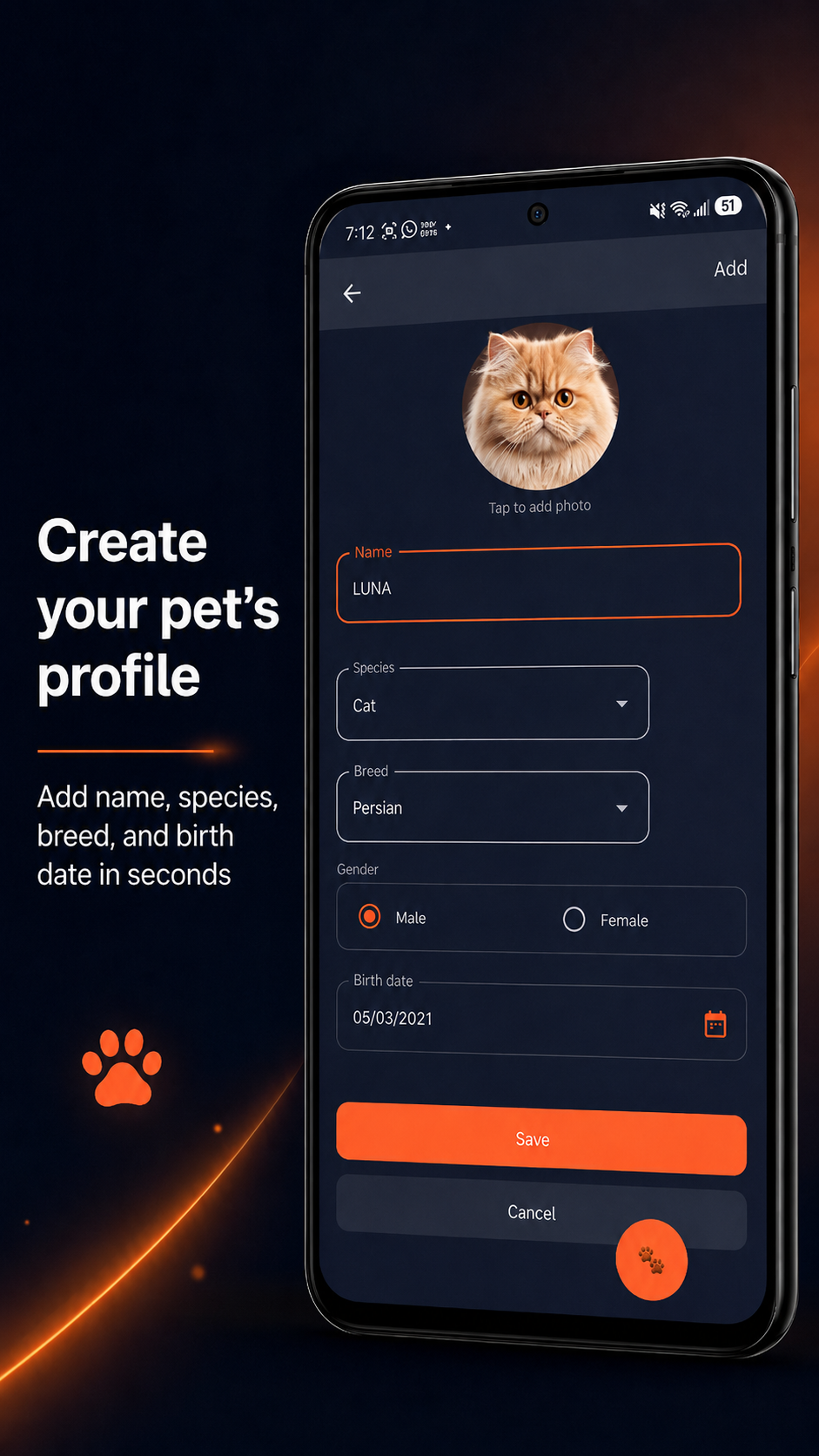 PetVault — slide 3